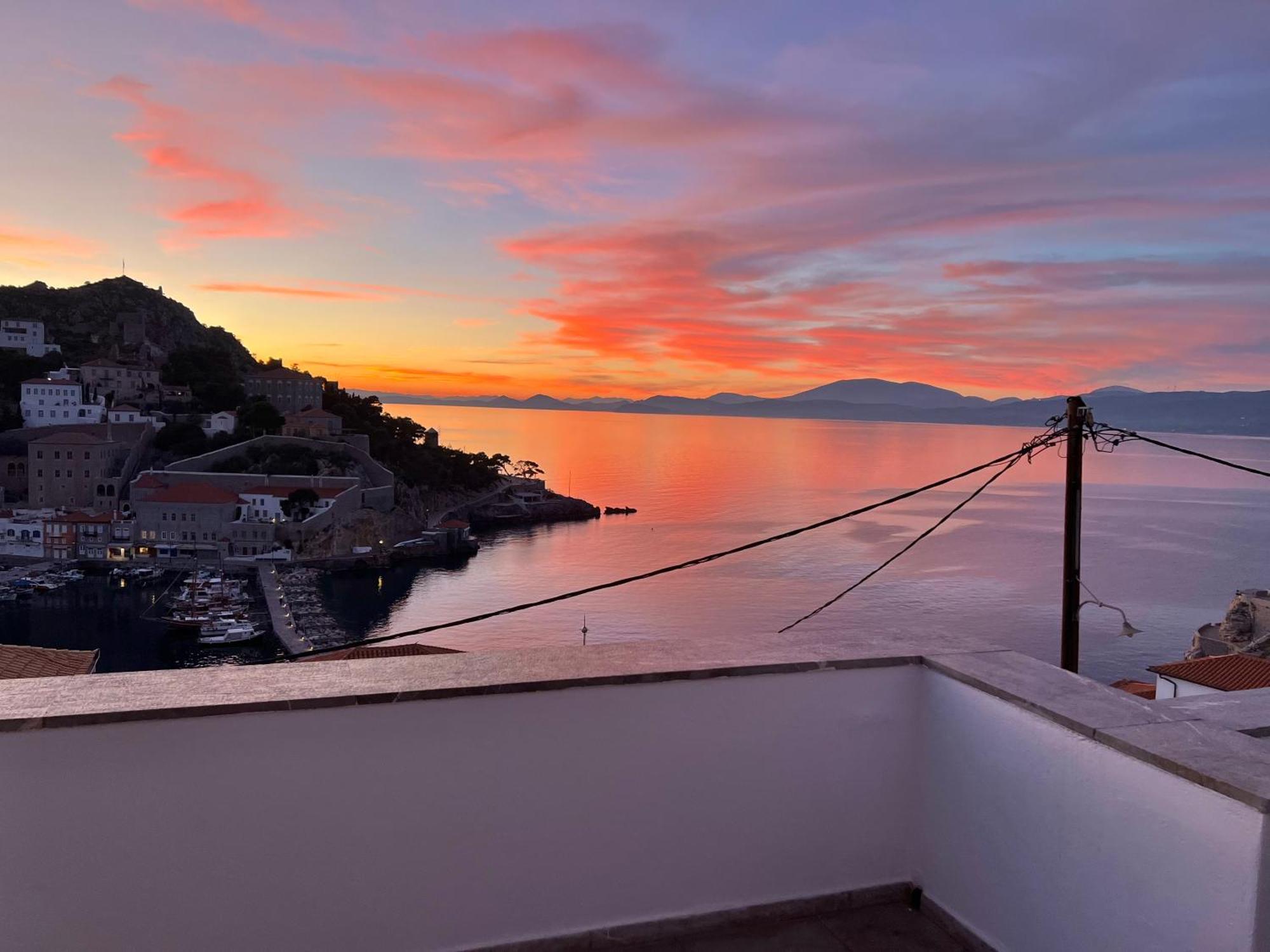 Villa Sunset Hydra  Eksteriør billede