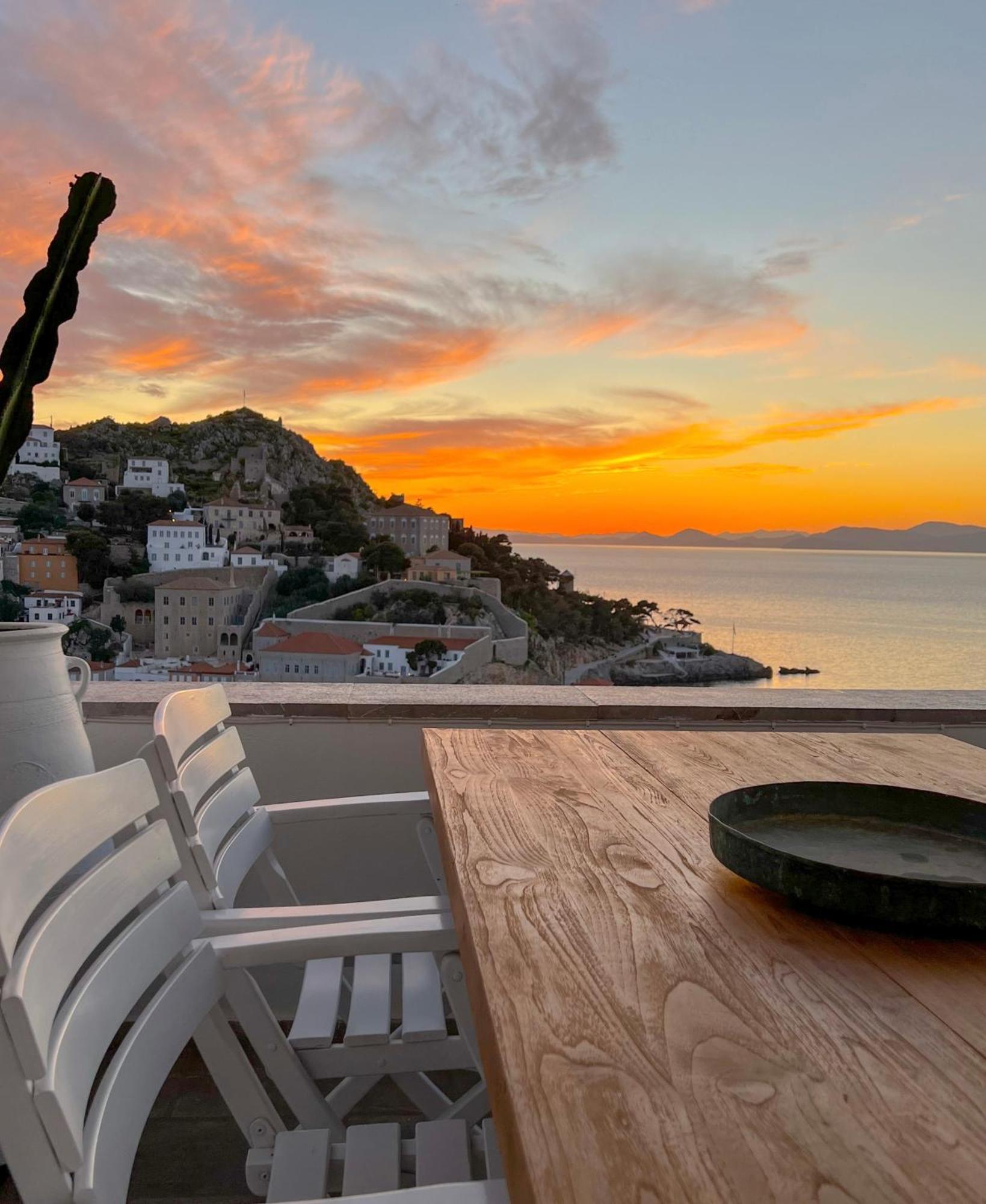 Villa Sunset Hydra  Eksteriør billede